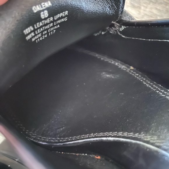 NWOT Ralph Lauren leather loafer heel mules y2k - Picture 7 of 9